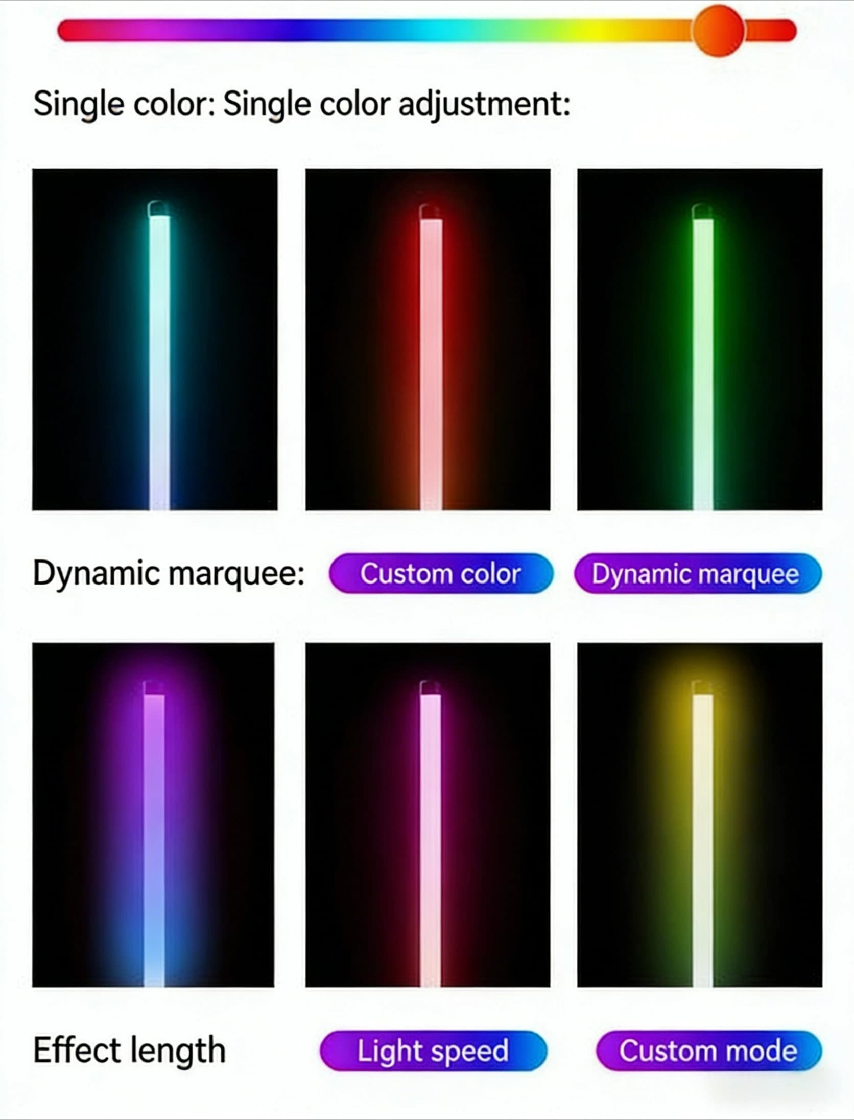 RGB Sound-Reactive Floor Lamp
