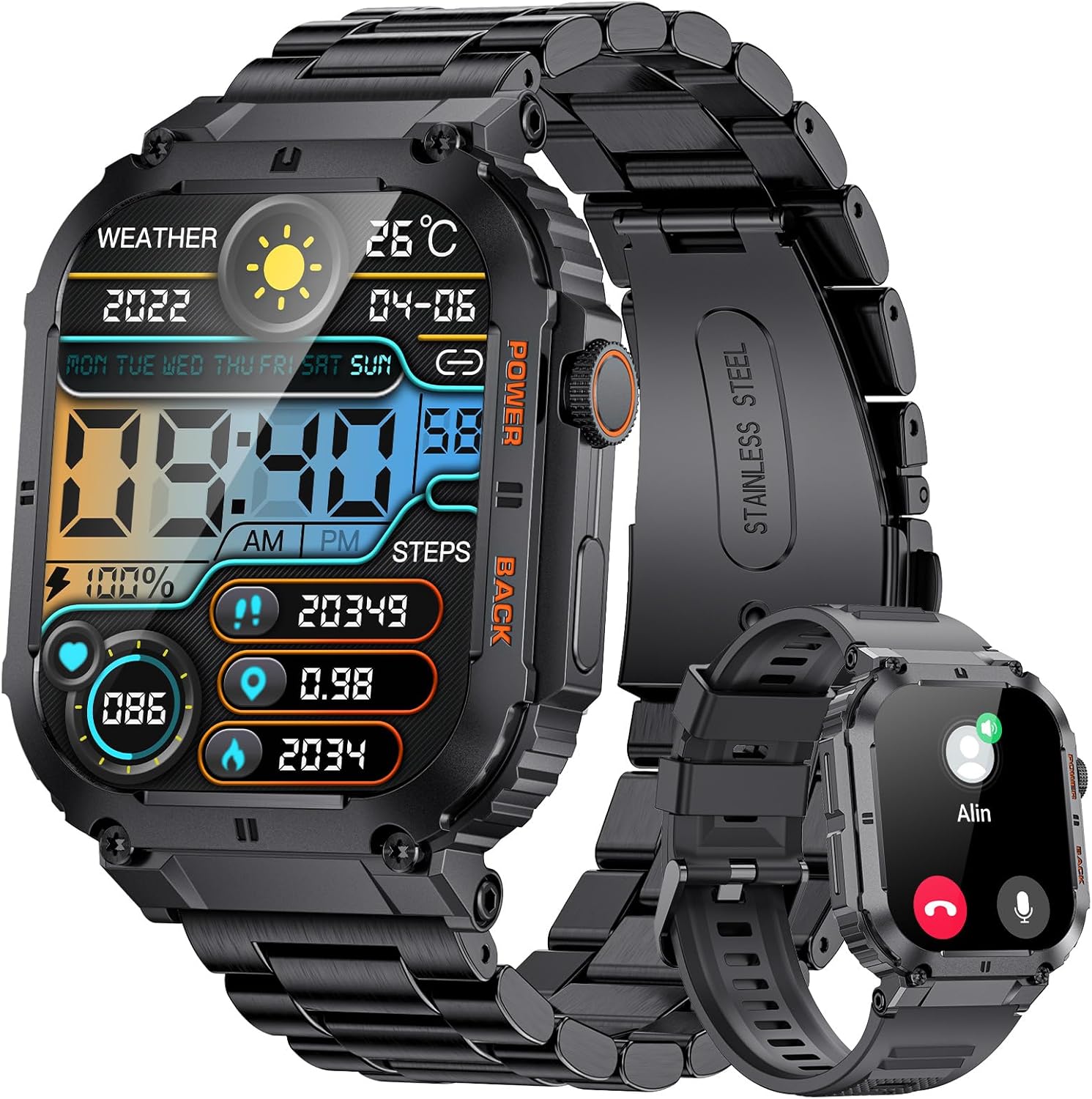 Smartwatch Militare in titanio Indistruttibile